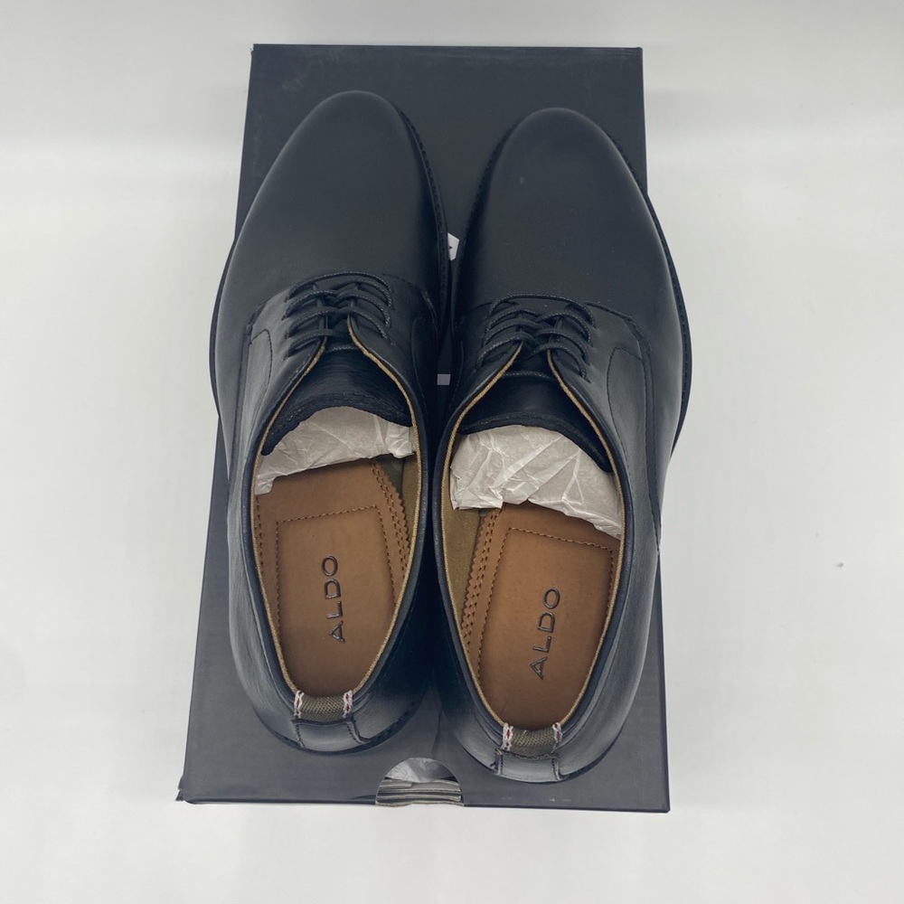ALDO Formal Leather Men's Black Nodales - NWT - Picture 4 of 8